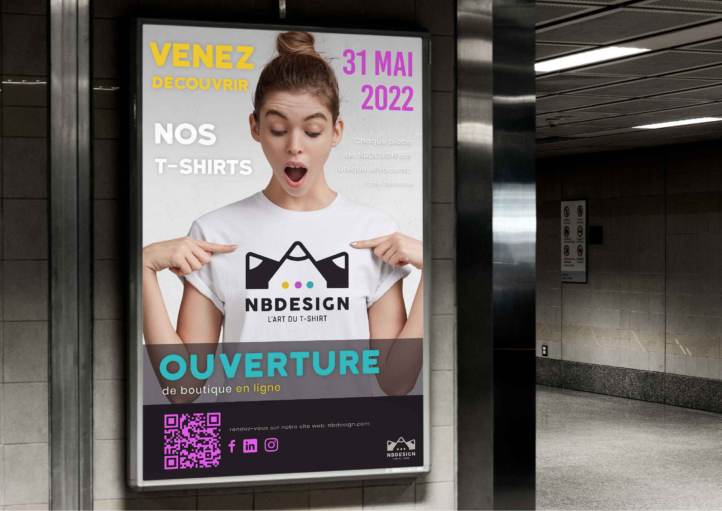 Affiche NB Design